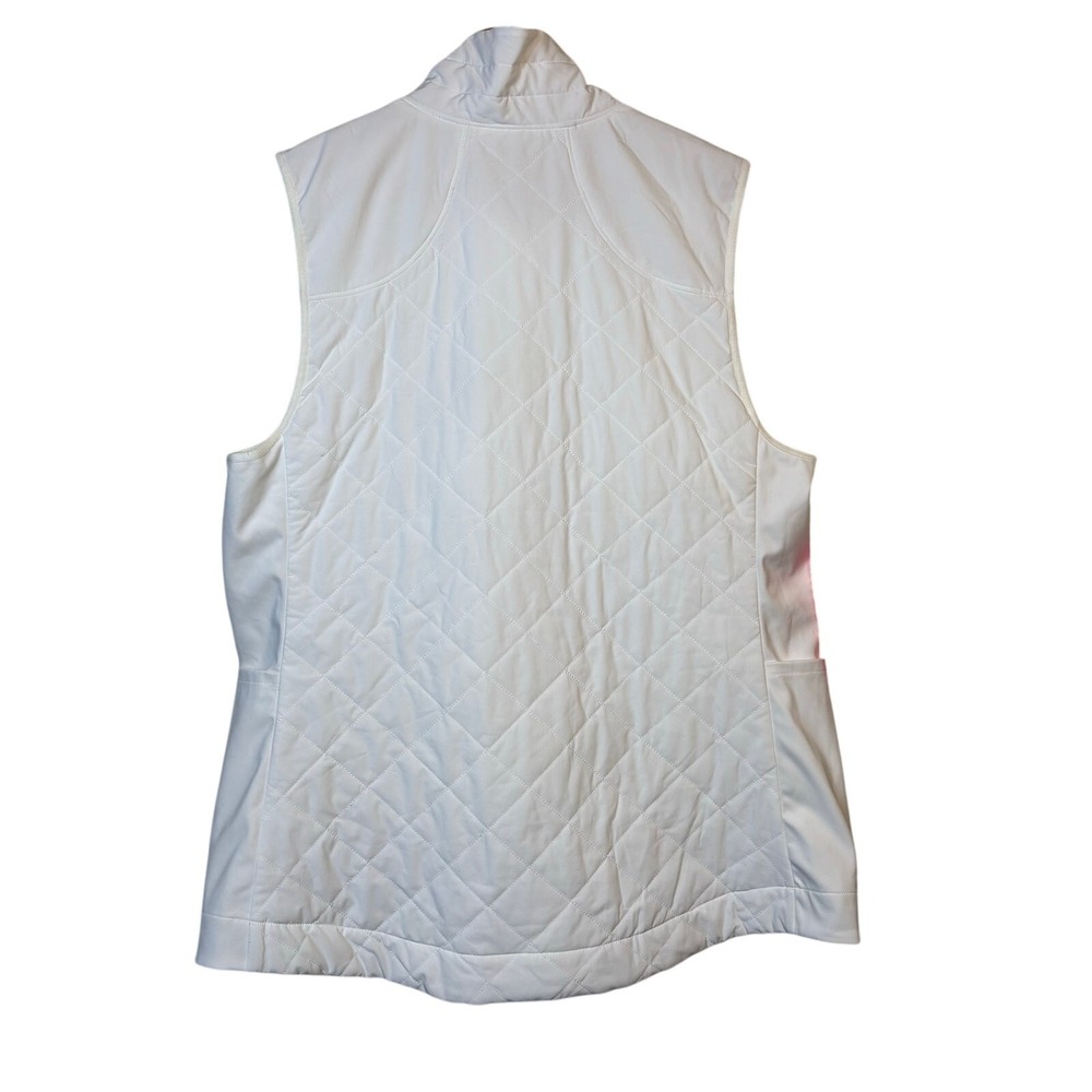 Lilly Pulitzer Luxletic Beverly Vest Size XL Resort White Travel Golf Casual NWT - Picture 3 of 12